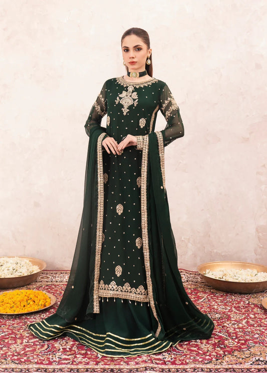 Pakistani 3Pcs Ready to Wear Sharara