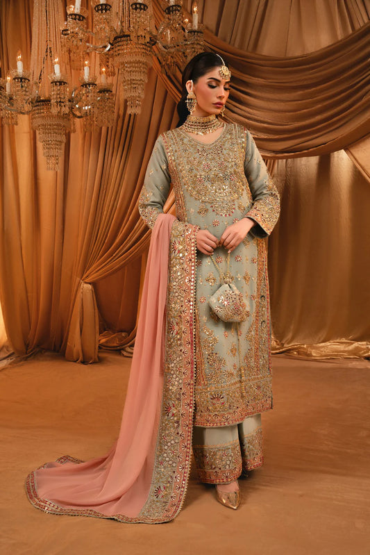 Pakistani Original 4Pcs Kurta Set
