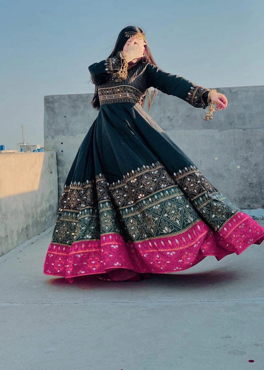 Pakistani Original Anarkali 3 Piece