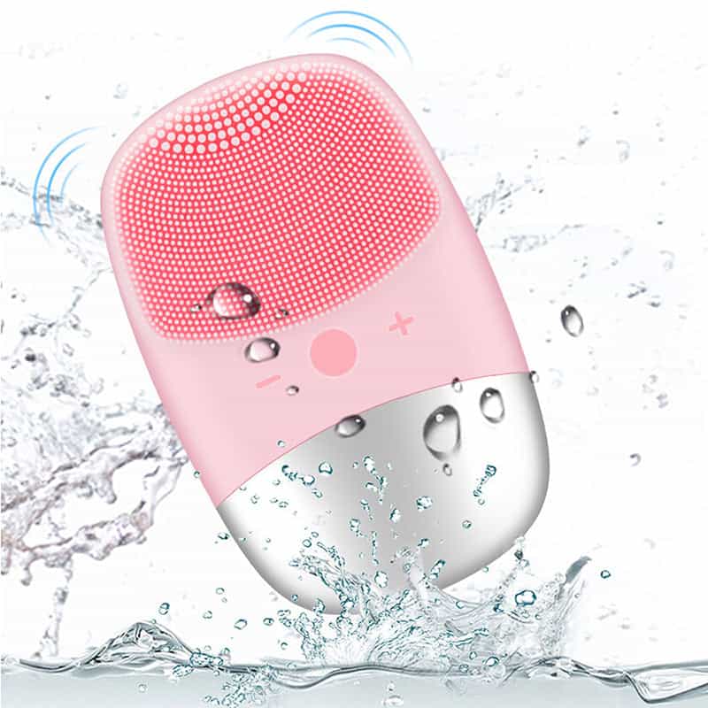Mini Silicone Electric Face Cleansing Brush - BiBa Beauty