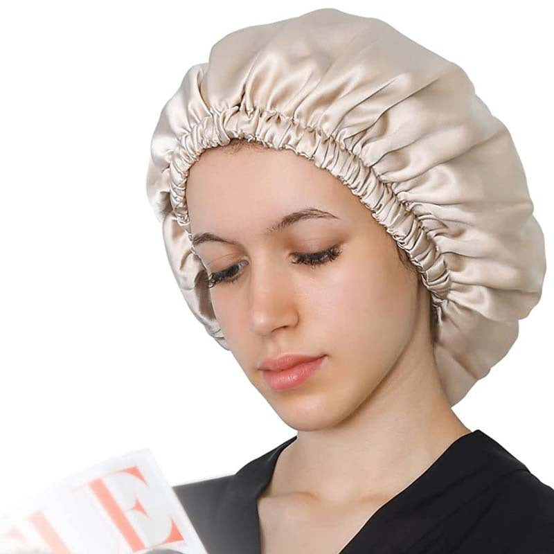 Double Layer Shower Cap for Hair Protection - BiBa Beauty