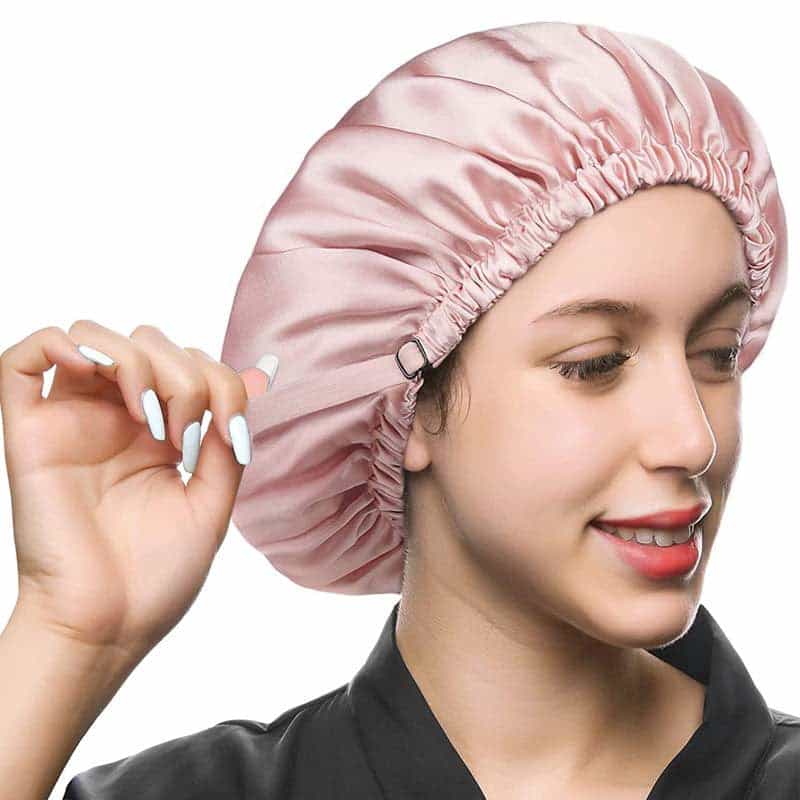 Double Layer Shower Cap for Hair Protection - BiBa Beauty